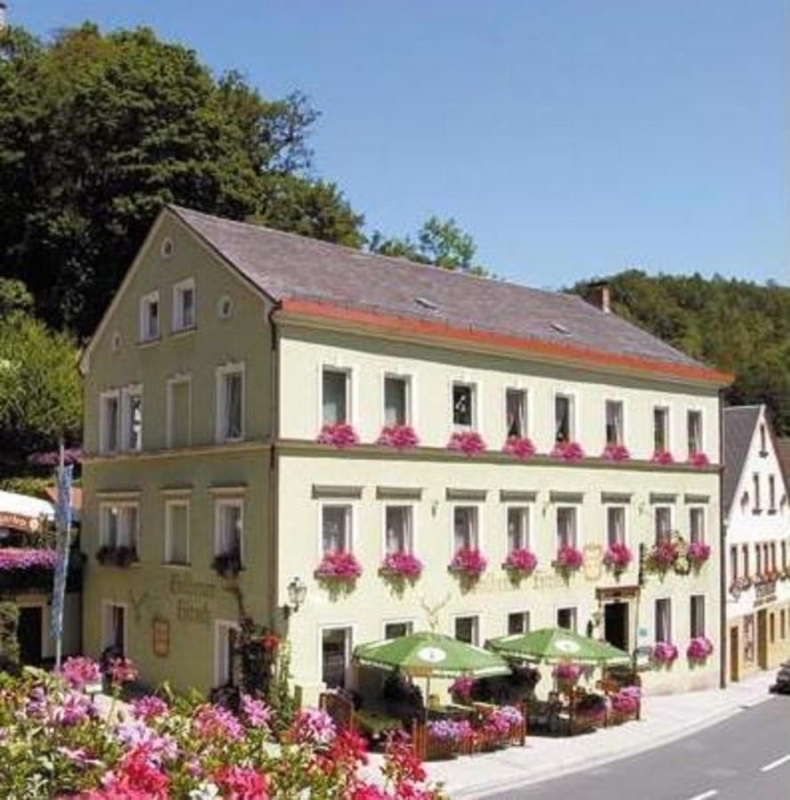 Gasthof & Hotel Goldener Hirsch Bad Berneck im Fichtelgebirge Kültér fotó